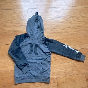 Dark and medium gray Hurley Hoodie - Boys Size 6